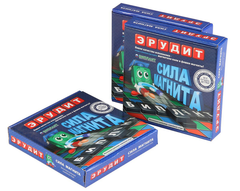 Настольная игра Эрудит: Сила магнита