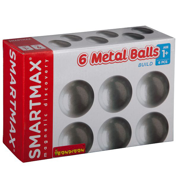 Магнитный конструктор SmartMax, дополнительный набор, 6 шаров