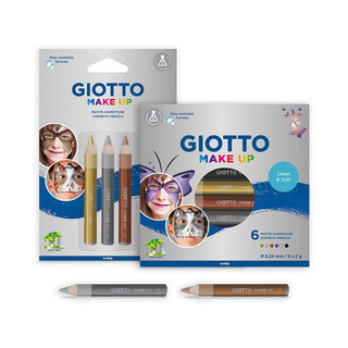 Карандаши для грима 'Giotto Make Up' 6.25 мм, 6 цветов, FILA-GIOTTO