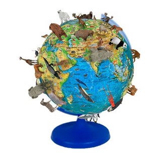 Глобус DMB 'Сафари', интерактивный, диаметр 11 см 1