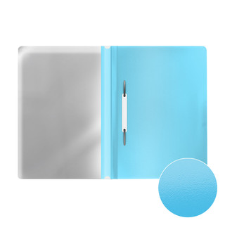 Папка-скоросшиватель пластиковая A4, голубой, ErichKrauseR Fizzy Pastel 2