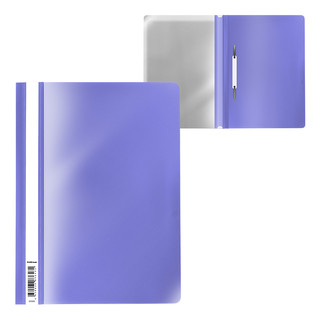 Папка-скоросшиватель пластиковая A4, фиолетовый, ErichKrauseR Fizzy Pastel