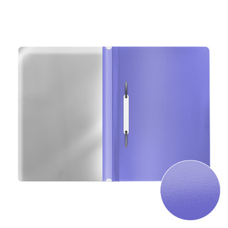 Папка-скоросшиватель пластиковая A4, фиолетовый, ErichKrauseR Fizzy Pastel 2