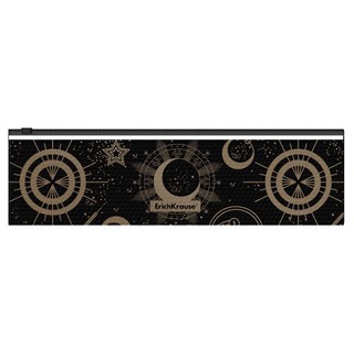 Папка 'Magic Sky' c zip-молнией, 23х7 см (солнце и луна)