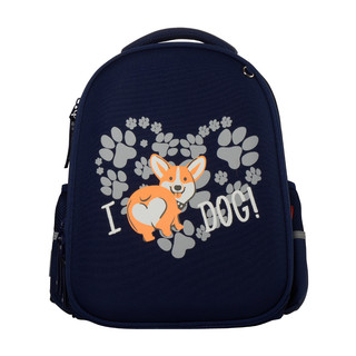 Рюкзак-капсула с эргономичной спинкой 'Влюбленный корги'  2