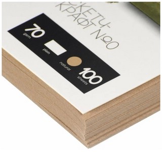 Скетчбук Sketch&Art, А5, 105х220 мм, 100 л, крафт, на гребне 3