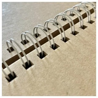 Скетчбук Sketch&Art, А5, 105х220 мм, 100 л, крафт, на гребне 5