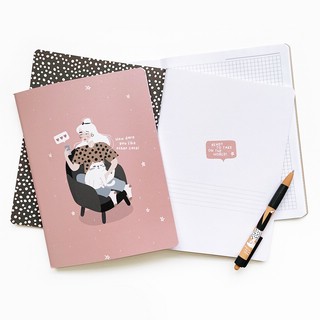 Тетрадь Blogger.кресло 48 л, А5+, клетка, на скрепке, Be Smart 4