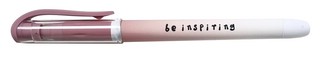 Ручка гелевая Mood.розовый, толщина линии 0.5 мм, цвет чернил синий, Be Smart