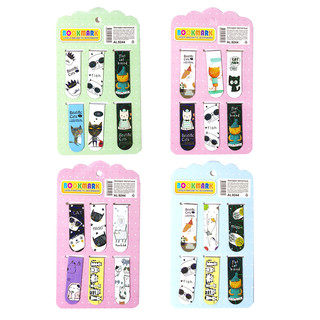 Набор магнитных закладок 'Коты' из 6 шт, Alingar, в асс. Цена...