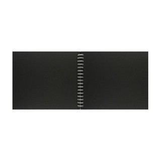 Скетчбук 'Sketch&Art' 180х155 мм, 25 листов, черная бумага, 220 гр, на гребне 4