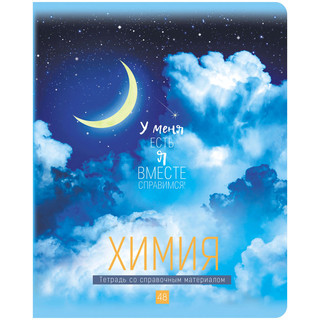 Тетрадь предметная Химия 'My Sky' 48 листов
