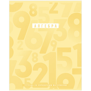 Тетрадь предметная Алгебра 'Ритмы' 48 листов