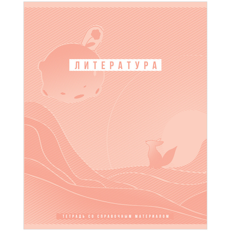 Тетрадь предметная Литература 'Ритмы' 48 листов