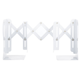 Подставка-держатель для книг и учебников раздвижная, металлическая, BRAUBERG (пятна) 2