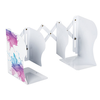 Подставка-держатель для книг и учебников раздвижная, металлическая, BRAUBERG (пятна) 3