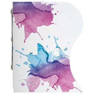 Подставка-держатель для книг и учебников раздвижная, металлическая, BRAUBERG (пятна) 4