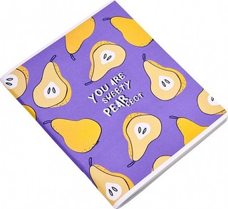 Тетрадь Fruits.груша 48 л, А5, клетка, на скрепке, Be Smart 3