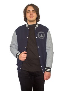 Бомбер с символикой МГУ имени М.В. Ломоносова (лат) 2