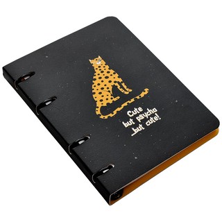 Тетрадь Silly.леопард, А5, 80 л, клетка, на кольцах, Be Smart 2