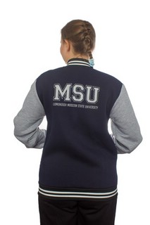 Бомбер с символикой МГУ имени М.В. Ломоносова (лат)