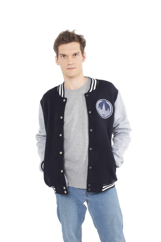 Бомбер с символикой МГУ имени М.В. Ломоносова (лат)