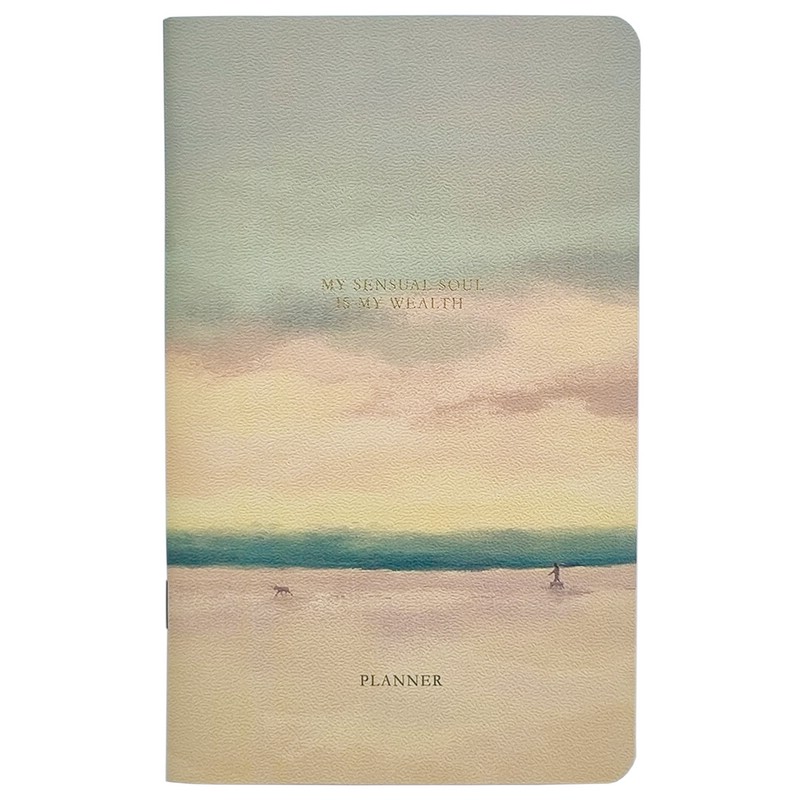 Планнер View.небо недатированный, 32 л, 13х21 см, скрепка, Be Smart