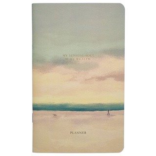 Планнер View.небо недатированный, 32 л, 13х21 см, скрепка, Be Smart 1