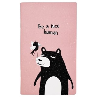 Планнер Silly.медведь недатированный, 13х21 см, 32 л, скрепка, Be Smart 1