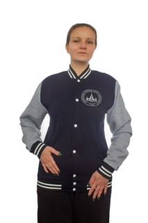 Бомбер с символикой МГУ имени М.В. Ломоносова (лат) 3