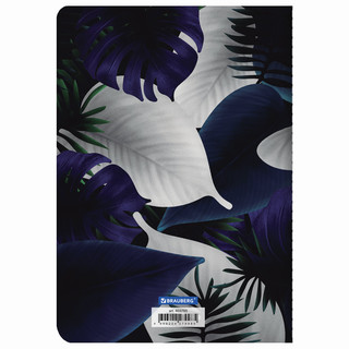 Тетрадь А5, 40 л. в клетку Brauberg.Flamingo, обложка SoftTouch 8