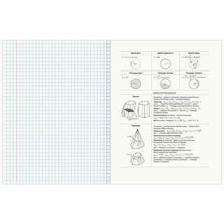 Тетрадь предметная Геометрия 'Avocado' 48 листов 5