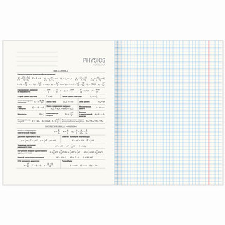 Тетрадь предметная Физика 'Avocado' 48 листов 4