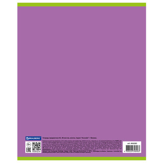 Тетрадь предметная Физика 'Avocado' 48 листов 7