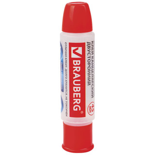 Клей канцелярский двусторонний 45 мл, BRAUBERG 1