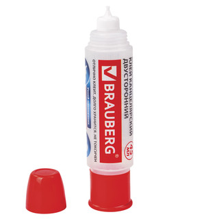 Клей канцелярский двусторонний 45 мл, BRAUBERG 4