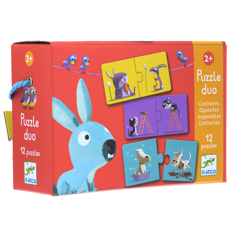 Djeco Пазл для малышей Противоположности 