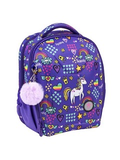 Ранец Belmil Sturdy Girl Purple Unicorn SP 2