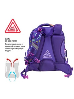 Ранец Belmil Sturdy Girl Purple Unicorn SP 11