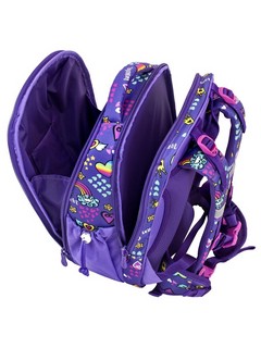 Ранец Belmil Sturdy Girl Purple Unicorn SP 5