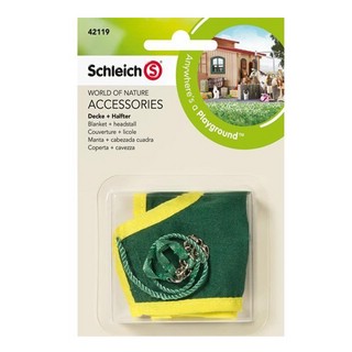 Schleich Игровой набор Попона и недоуздок 42119 2