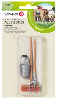 Schleich Игровой набор для чистки конюшни 42128 2
