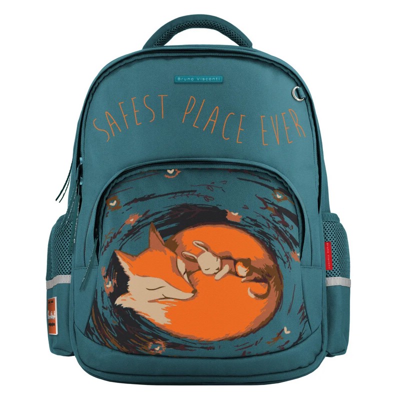 Рюкзак 'Волшебные лисы. Безмятежность' с эргономичной спинкой