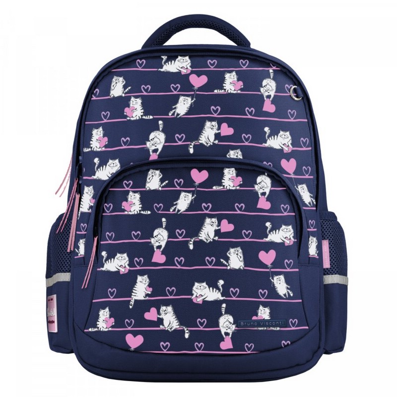 Рюкзак 'Sweet animals. Котики' с эргономичной спинкой