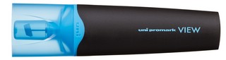 Текстовыделитель Uni VIEW USP-200, 1.0-5.0 мм, голубой