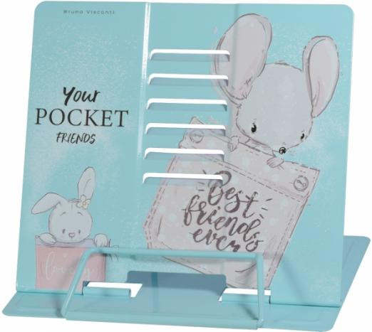 Подставка для книг 'Карманные животные' металл, Bruno Visconti