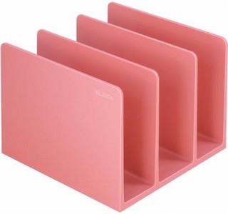 Подставка-ограничитель для книг DELI.Nusign, розовая 1