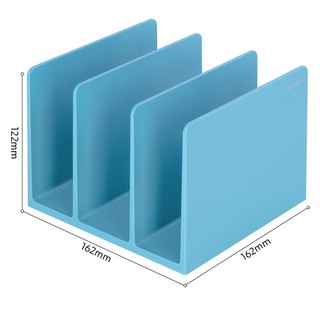 Подставка-ограничитель для книг DELI.Nusign, голубая 3