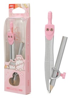 Циркуль Deli с карандашом. Цвет в ассортименте 3