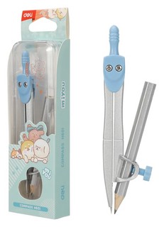 Циркуль Deli с карандашом. Цвет в ассортименте 6